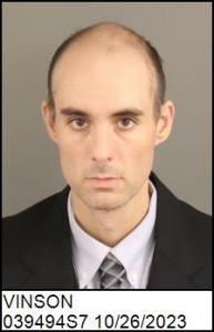 Daniel Jacob Vinson a registered Sex Offender of North Carolina