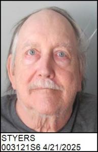 William Kevin Styers a registered Sex Offender of North Carolina