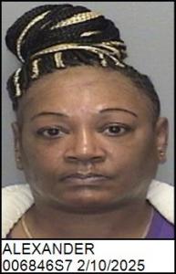 Yashica Arnique Alexander a registered Sex Offender of North Carolina