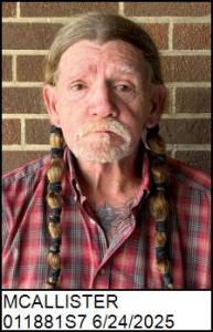 Randy K Mcallister a registered  of North Carolina