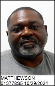 Travis Neshone Matthewson a registered Sex Offender of North Carolina