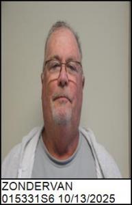 Jeffery Alan Zondervan a registered Sex Offender of North Carolina