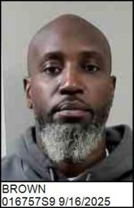 Travis Antwan Brown a registered  of North Carolina