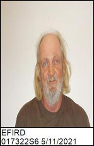 Charles Eugene Sr Efird a registered Sex Offender of North Carolina