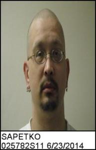 Wesley Joseph Sapetko a registered Sex Offender of New York