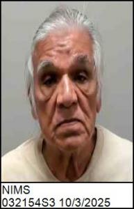 Luis Angapilo Nims a registered  of North Carolina