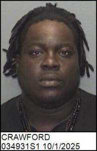 Tyrell Devon Crawford a registered Sex Offender of North Carolina