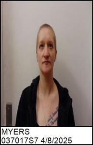 Destiny Nicole Myers a registered Sex Offender of North Carolina