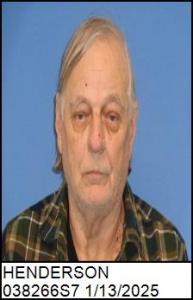 Danny Allen Henderson a registered Sex Offender of North Carolina