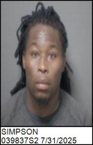 Montario Desha Simpson a registered Sex Offender of North Carolina