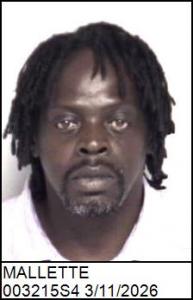 Anthony Antwan Mallette a registered Sex Offender of North Carolina