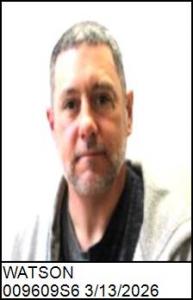 William Jarred Watson a registered Sex Offender of North Carolina