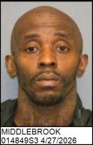 Kelvin Middlebrook a registered Sex Offender of North Carolina