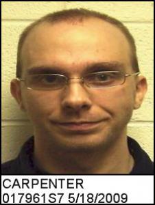 Matthew Allen Carpenter a registered Sex Offender of Vermont