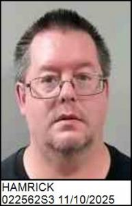 Jarrett Ross Hamrick a registered Sex Offender of North Carolina