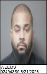 Kiam Anwar Weems a registered Sex Offender of North Carolina