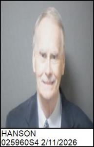 Martin John Hanson a registered Sex Offender of North Carolina