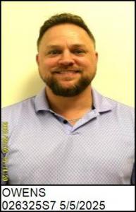 Jeremiah Daniel Owens a registered Sex Offender of North Carolina