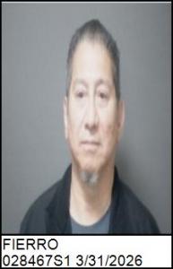 Gabriel Daniel Fierro a registered Sex Offender of North Carolina
