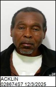 James Arthur Acklin a registered Sex Offender of North Carolina