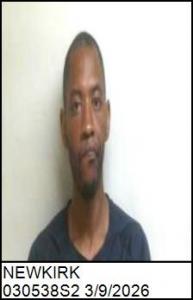 Montrelle Ricardo Newkirk a registered Sex Offender of North Carolina