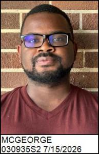 Justin Alexander Mcgeorge a registered Sex Offender of North Carolina