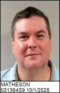 Sean Christopher Matheson a registered Sex Offender of North Carolina
