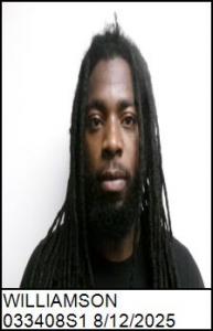 Devontea Isaac Williamson a registered Sex Offender of North Carolina