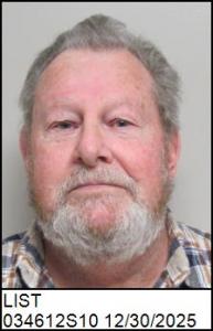 Gilbert D List a registered Sex Offender of North Carolina