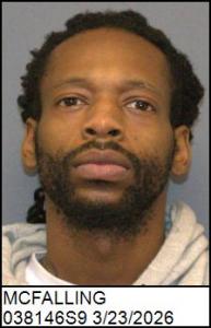 Tyrell Rayshaud Mcfalling a registered Sex Offender of North Carolina