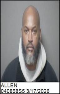 Corey Jamal Allen a registered Sex Offender of North Carolina