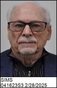 John Randolph Sims a registered Sex Offender of North Carolina