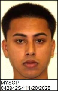 Sharuk Mysop a registered Sex Offender of North Carolina