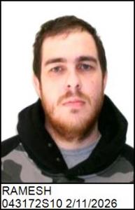 Jarod Christopher Ramesh a registered Sex or Violent Offender of Indiana