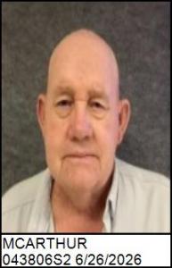 Robert Vernon Mcarthur a registered Sex Offender of North Carolina