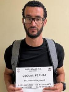 Ferhat Djoumi a registered Sex Offender of California