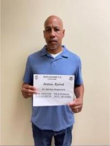 Ejvind Joseph Alston a registered Sex Offender of California