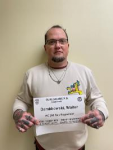 Walter Joseph Dambkowski a registered Sex Offender of California