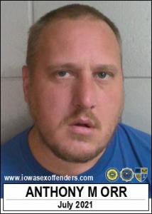 Anthony Michael Orr a registered Sex Offender of Iowa