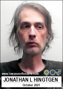 Jonathan Leroy Hingtgen a registered Sex Offender of Iowa
