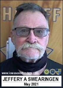 Jeffery Alen Swearingen a registered Sex Offender of Iowa