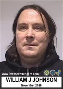 William Joseph Johnson a registered Sex Offender of Iowa