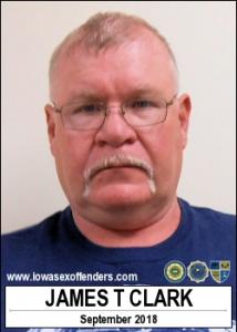 James Thomas Clark a registered Sex Offender of Iowa