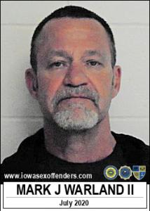 Mark Joseph Warland II a registered Sex Offender of Iowa