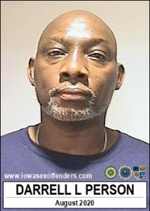 Darrell Lee Person a registered Sex Offender of Iowa