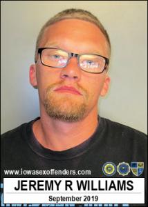 Jeremy Robert Dillon Williams a registered Sex Offender of Iowa