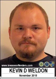 Kevin Douglas Weldon a registered Sex Offender of Iowa