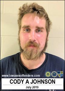 Cody Allan Johnson a registered Sex Offender of Iowa