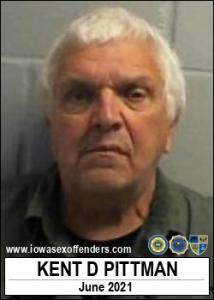 Kent Douglas Pittman a registered Sex Offender of Iowa