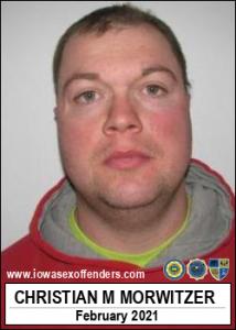 Christian Matthew Morwitzer a registered Sex Offender of Iowa